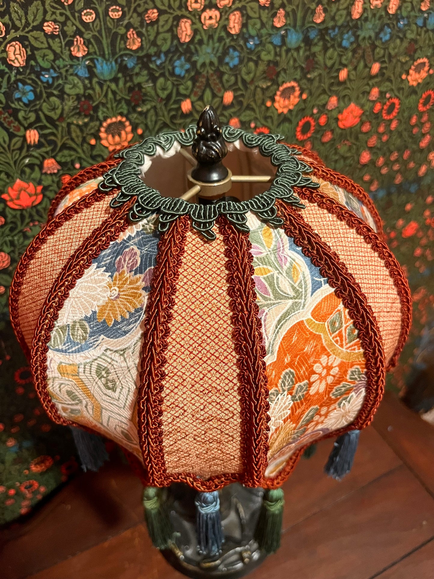 Multicolored Kimono Silk Mini Old Fashion