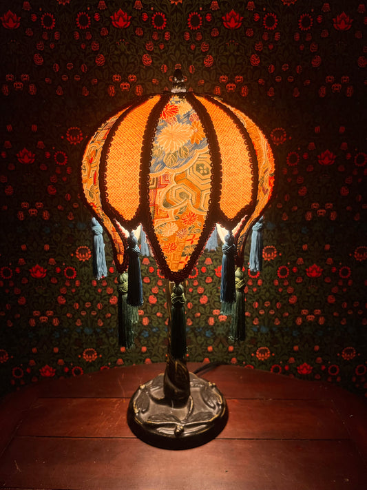 Multicolored Kimono Silk Mini Old Fashion