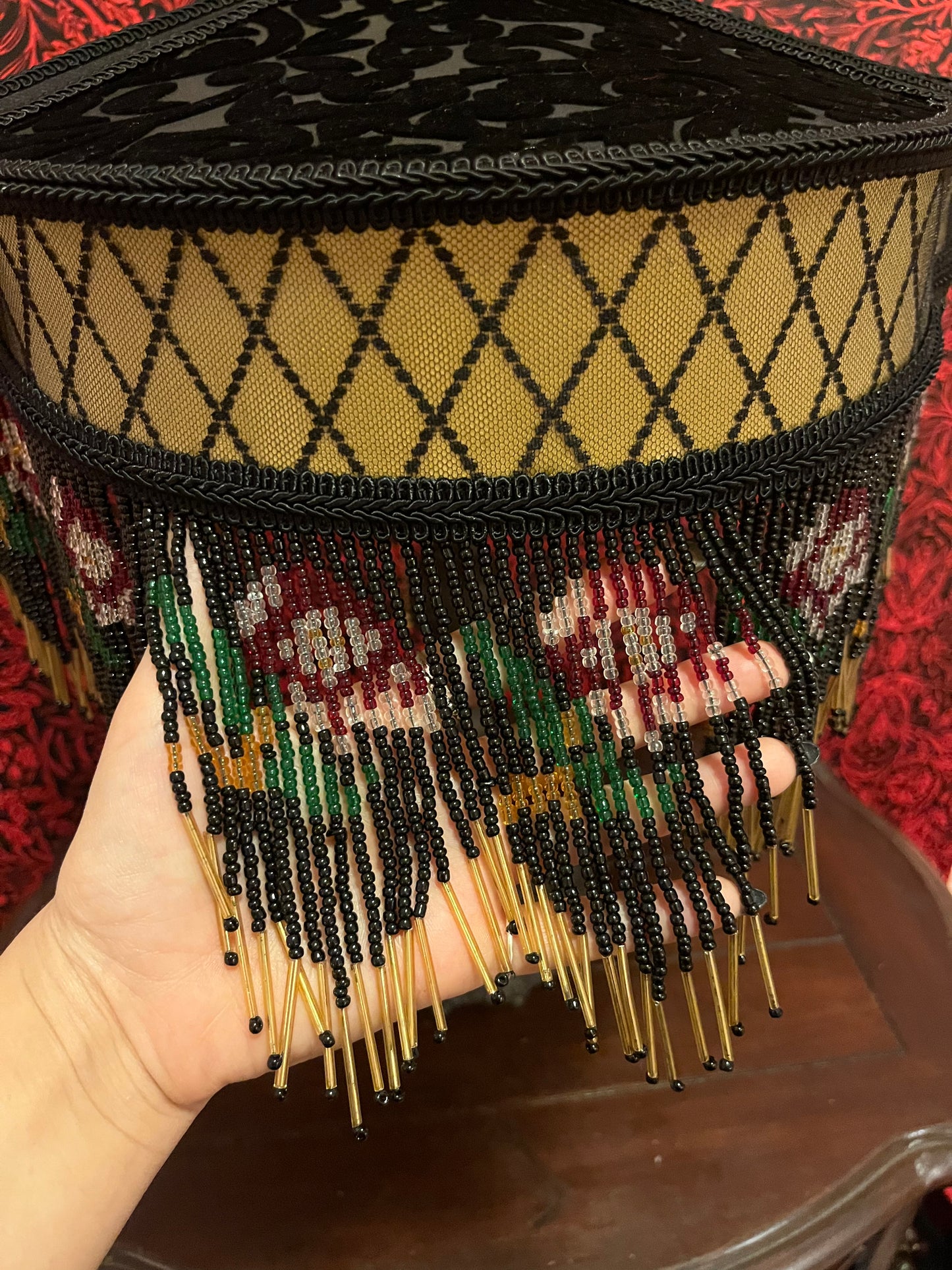 Golden Rose "Tripod" Lampshade