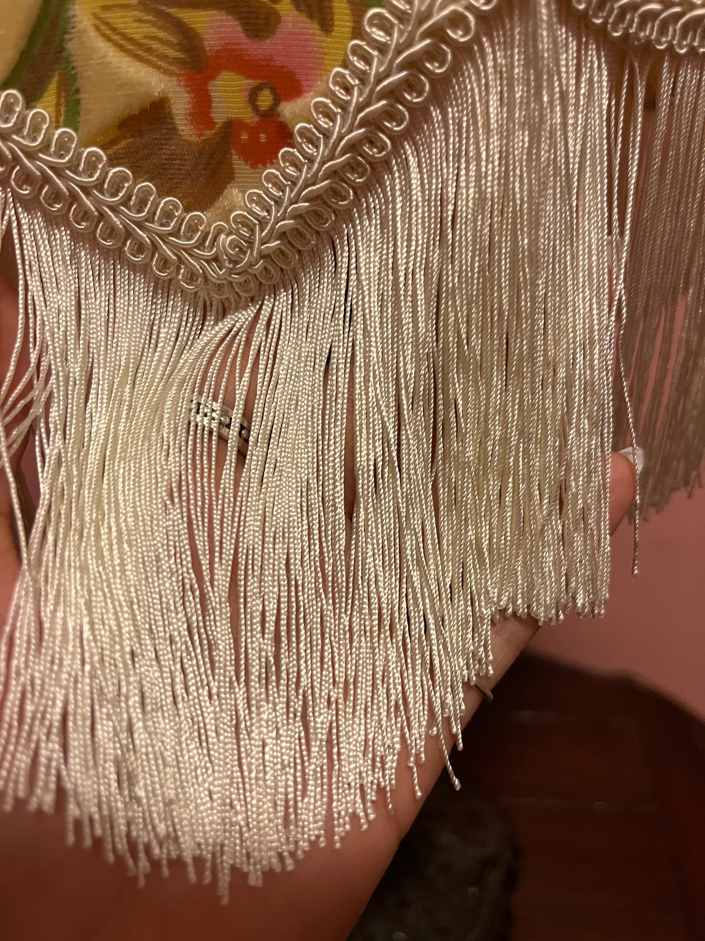 Red & Pink "Rosalee" Lampshade