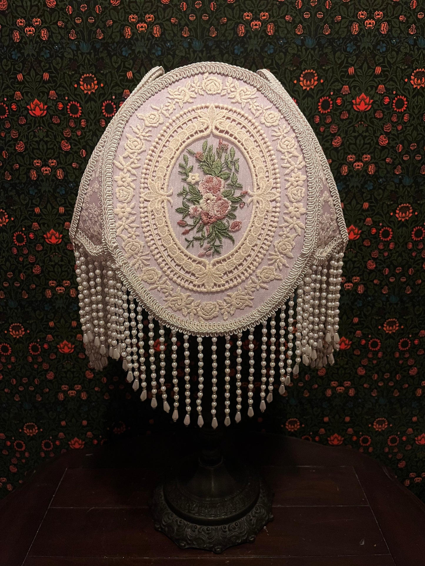 Permanent Stock Collection: Pastel Lilac "Oval" Lampshade