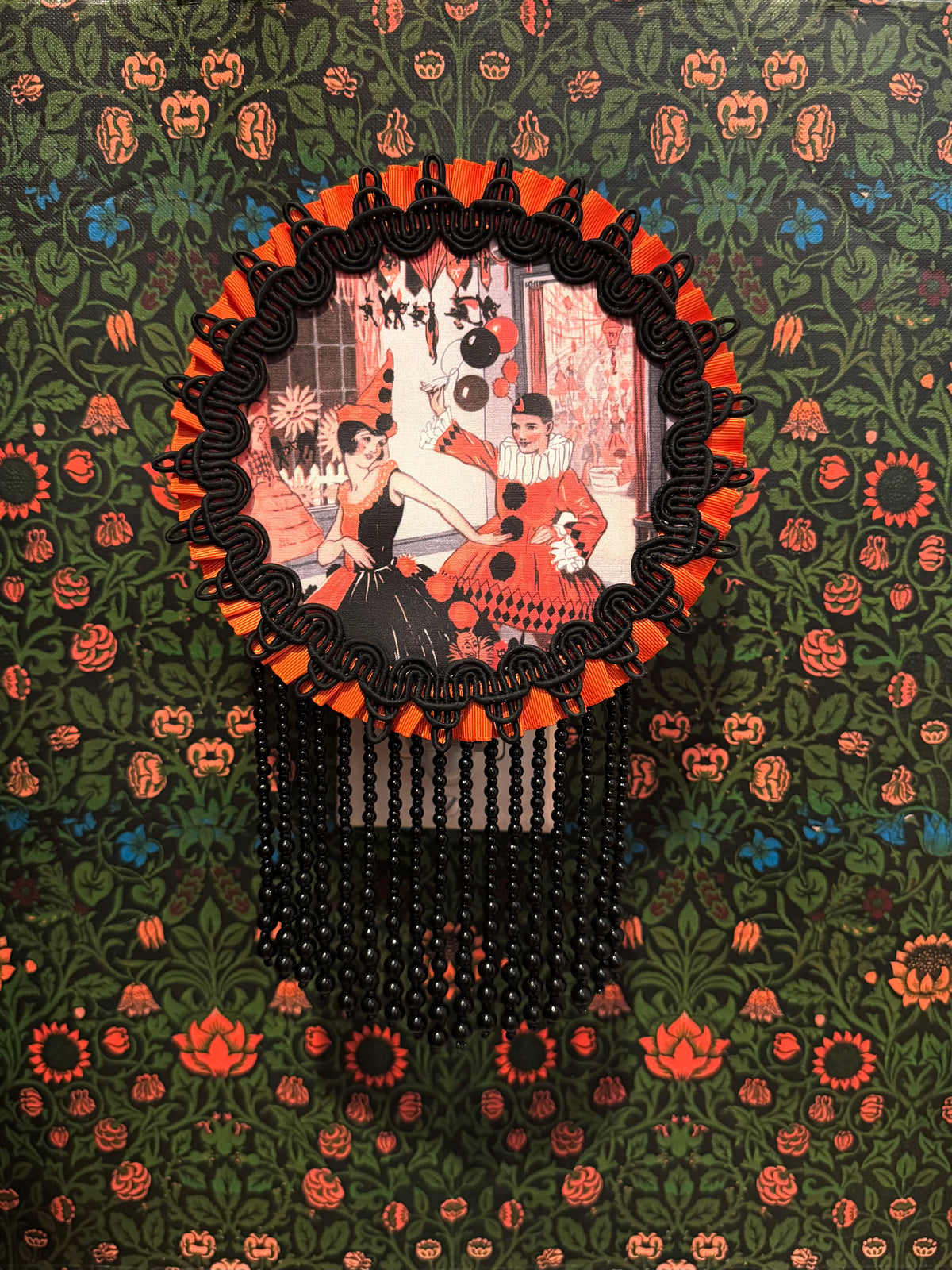 Autumn 2026 Collection: Orange & Black Halloween Party Night Light