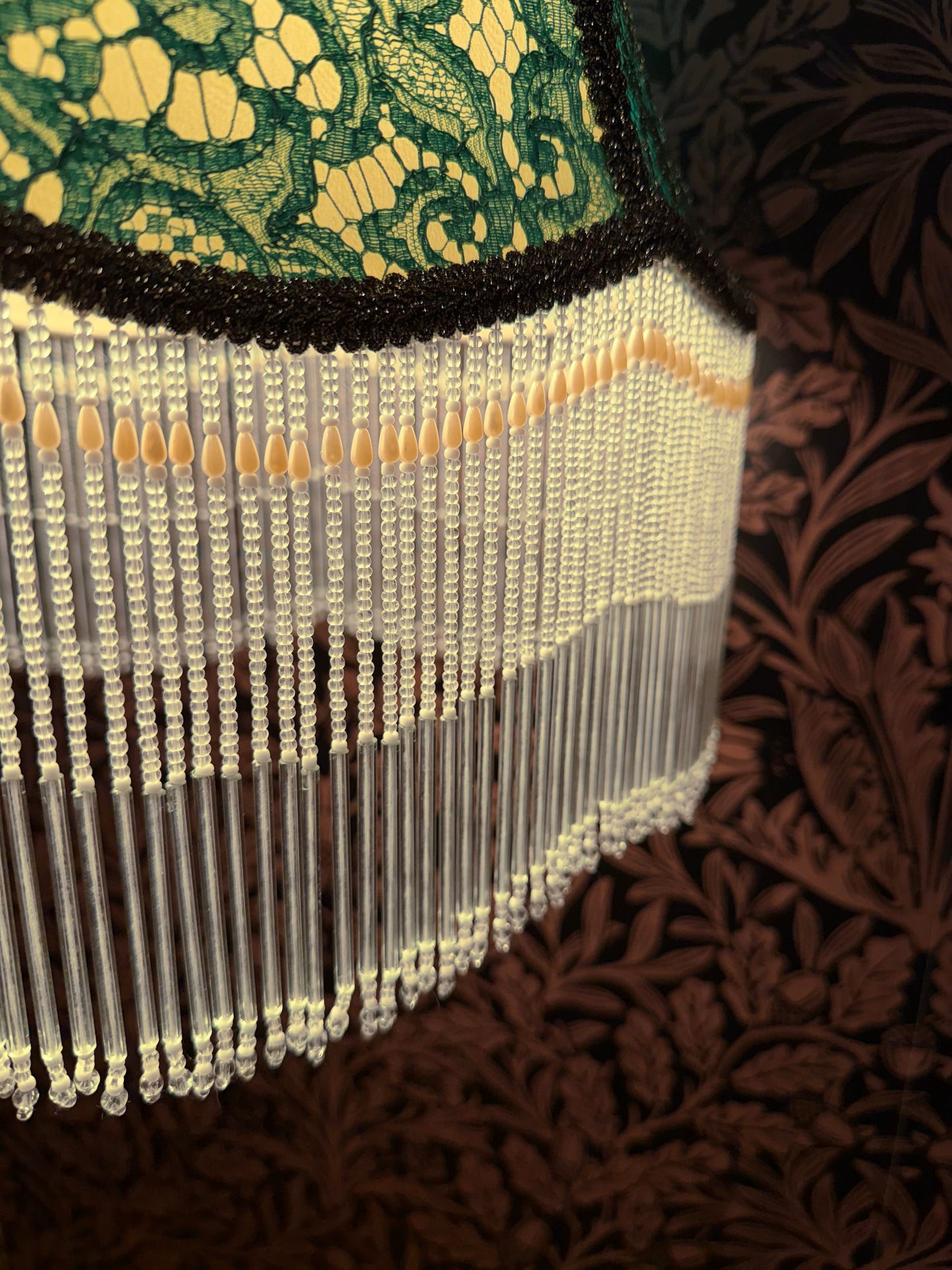 Summer 2026 Collection: Jade, Citron, Ivory & Gold Dragonfly "Peach" Lampshade