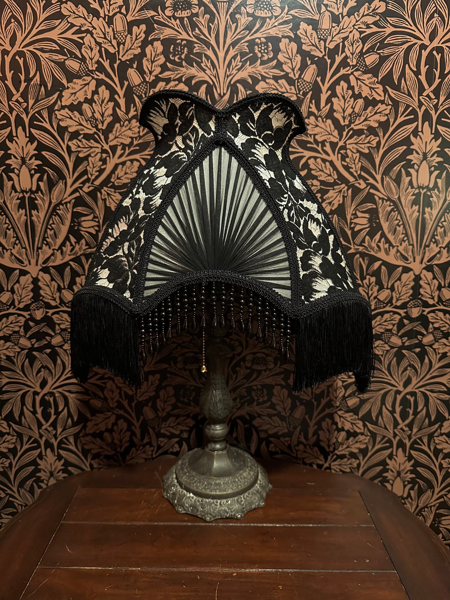 Permanent Stock Collection: Ivory & Black "Matador" Lampshade
