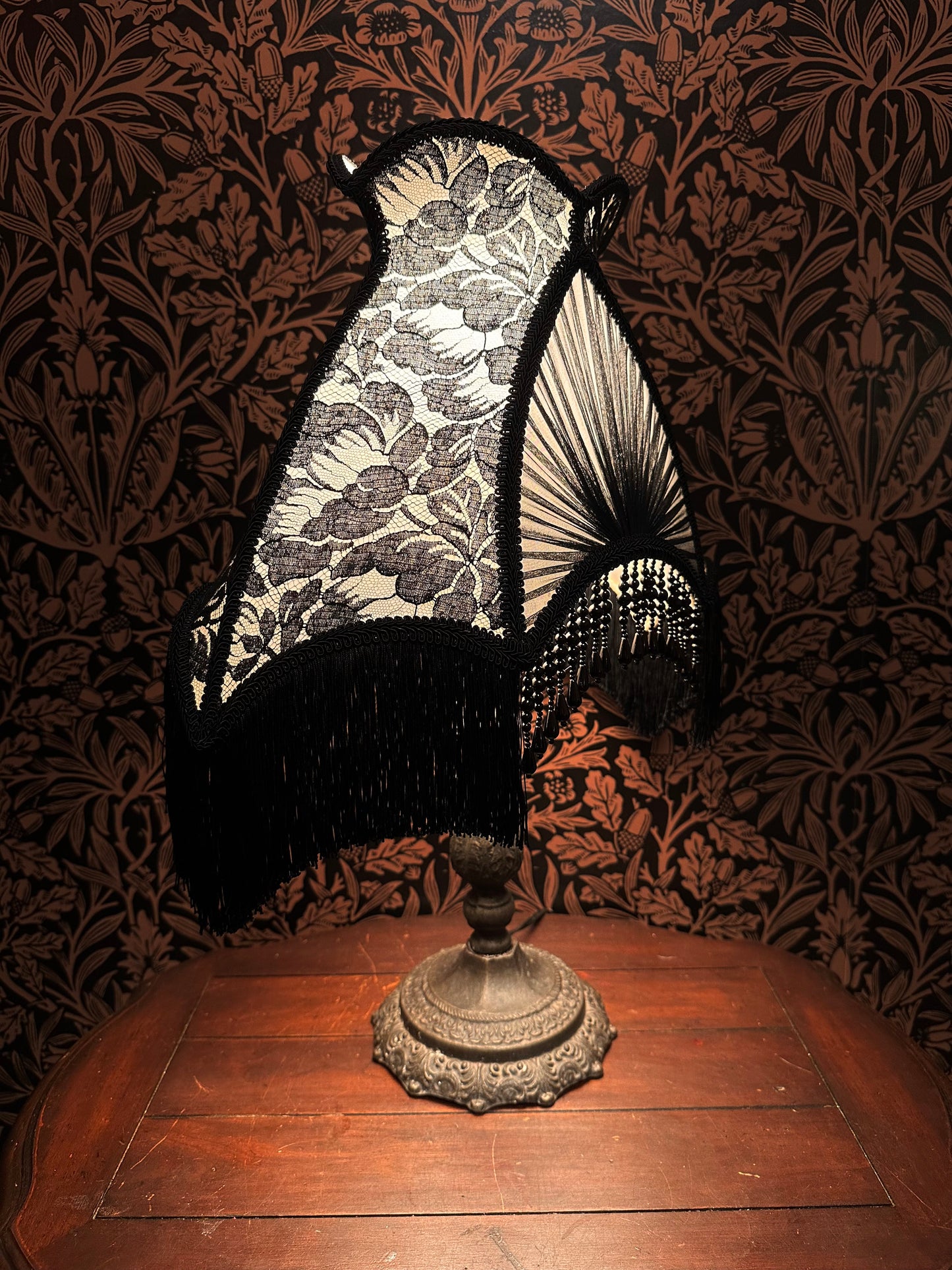 Permanent Stock Collection: Ivory & Black "Matador" Lampshade