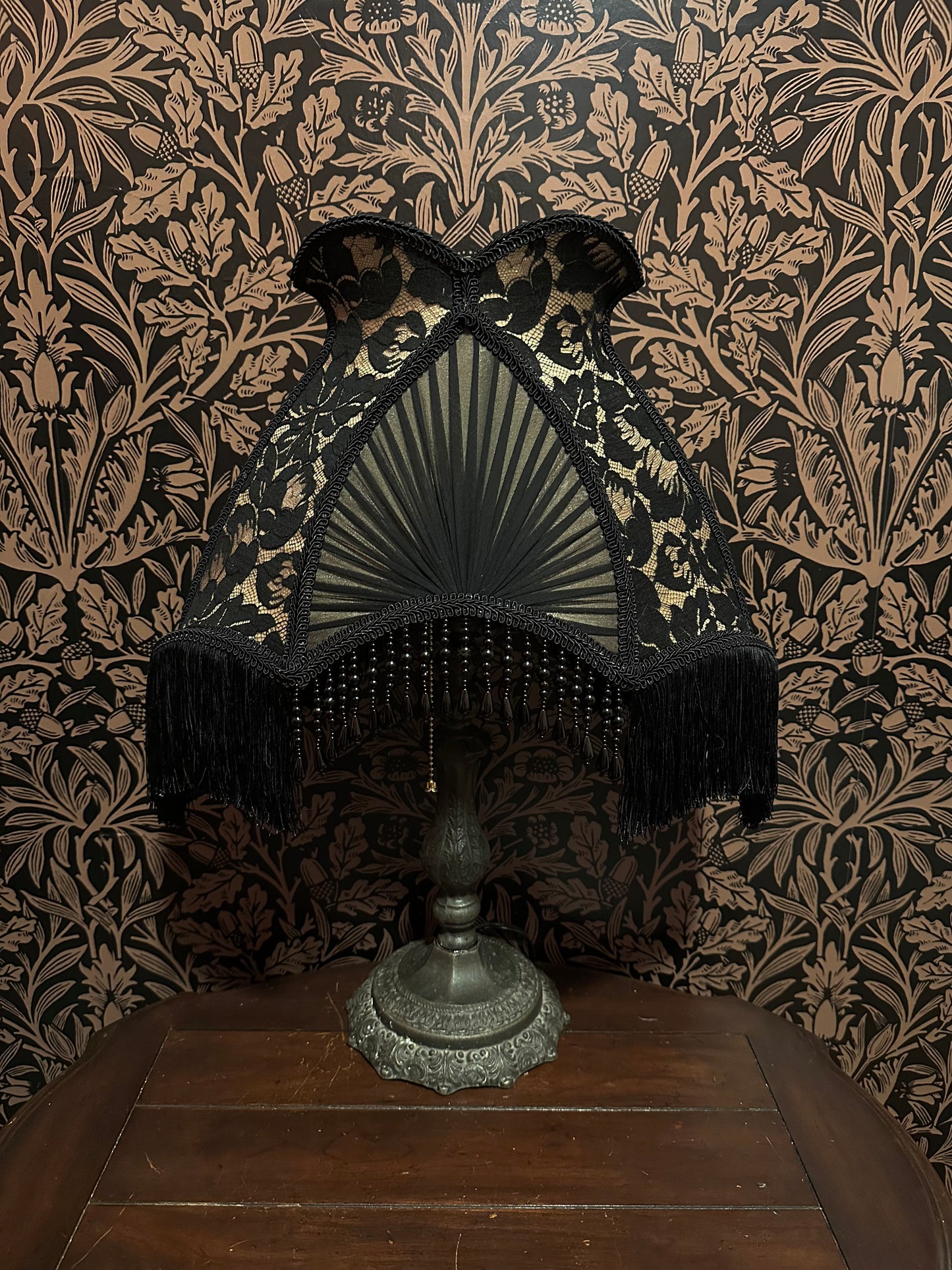 Permanent Stock Collection: Beige & Black "Matador" Lampshade