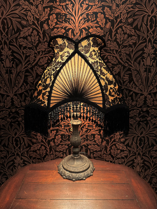 Permanent Stock Collection: Beige & Black "Matador" Lampshade