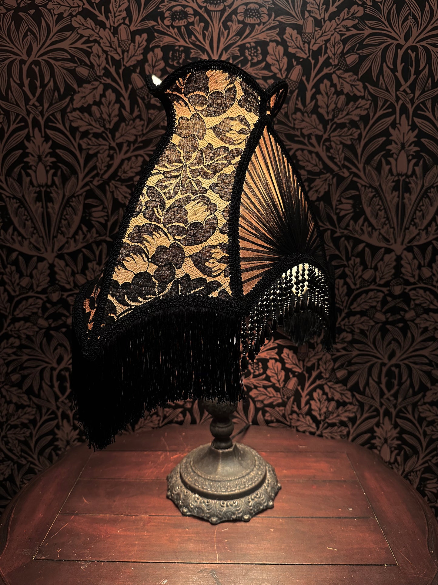 Permanent Stock Collection: Beige & Black "Matador" Lampshade