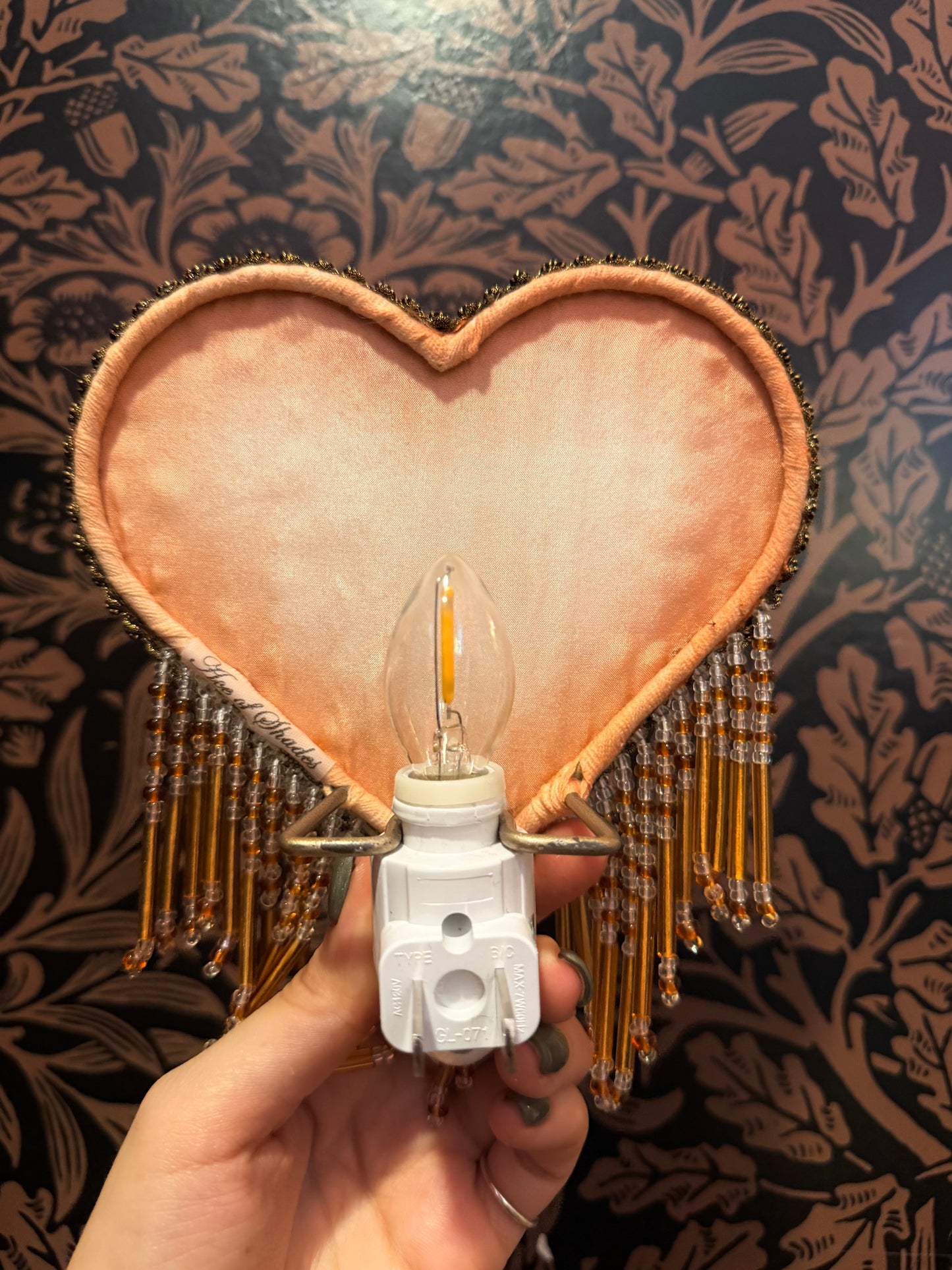 Summer 2026 Collection: Amber, Orange & Gold Heart Night Light