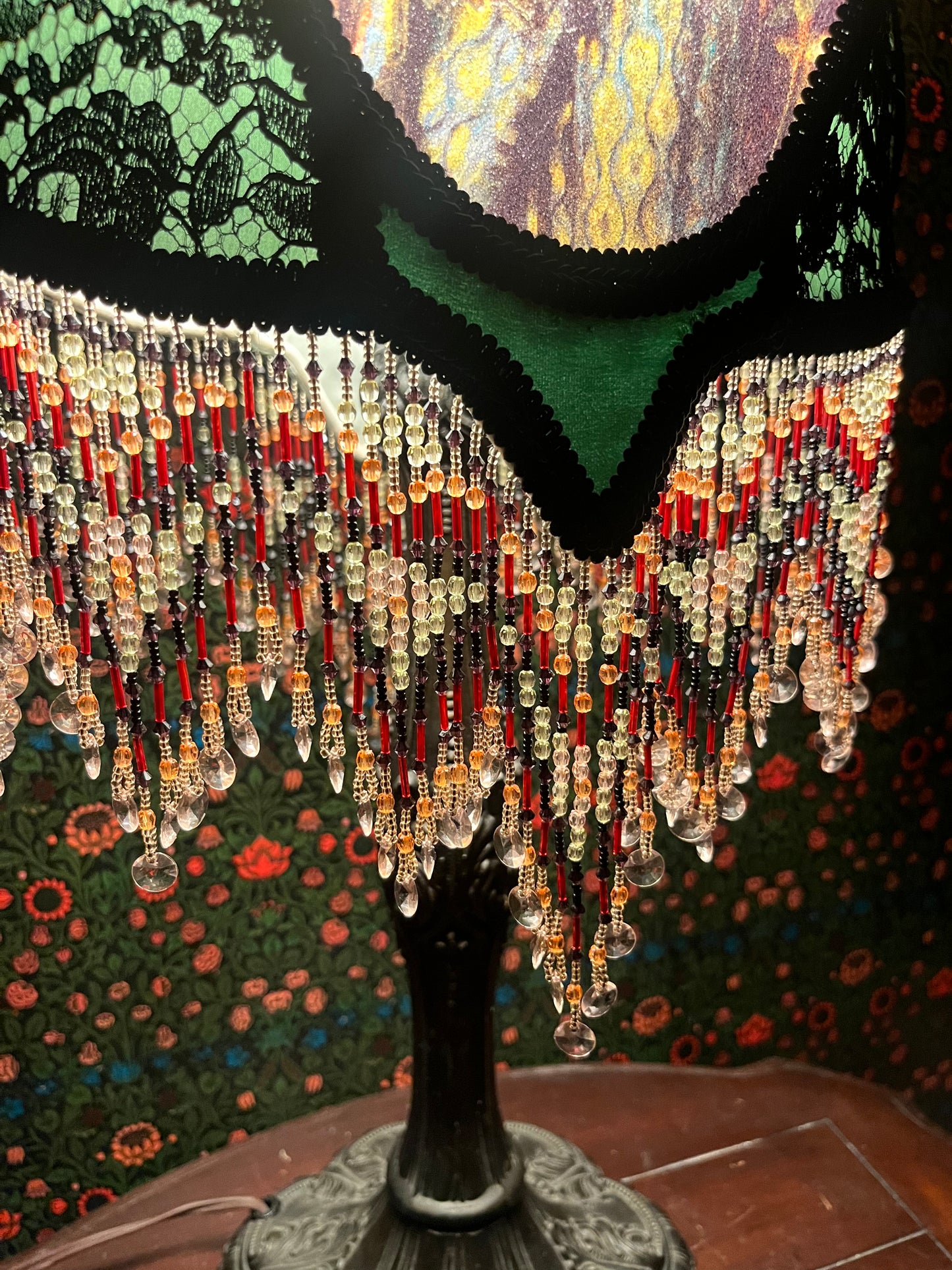 "The Soul of the Rose" Pre-Raphaelite Lampshade