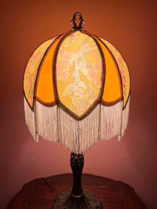 Permanent Stock Collection: Yellow & Orange "Rosalee" Lampshade
