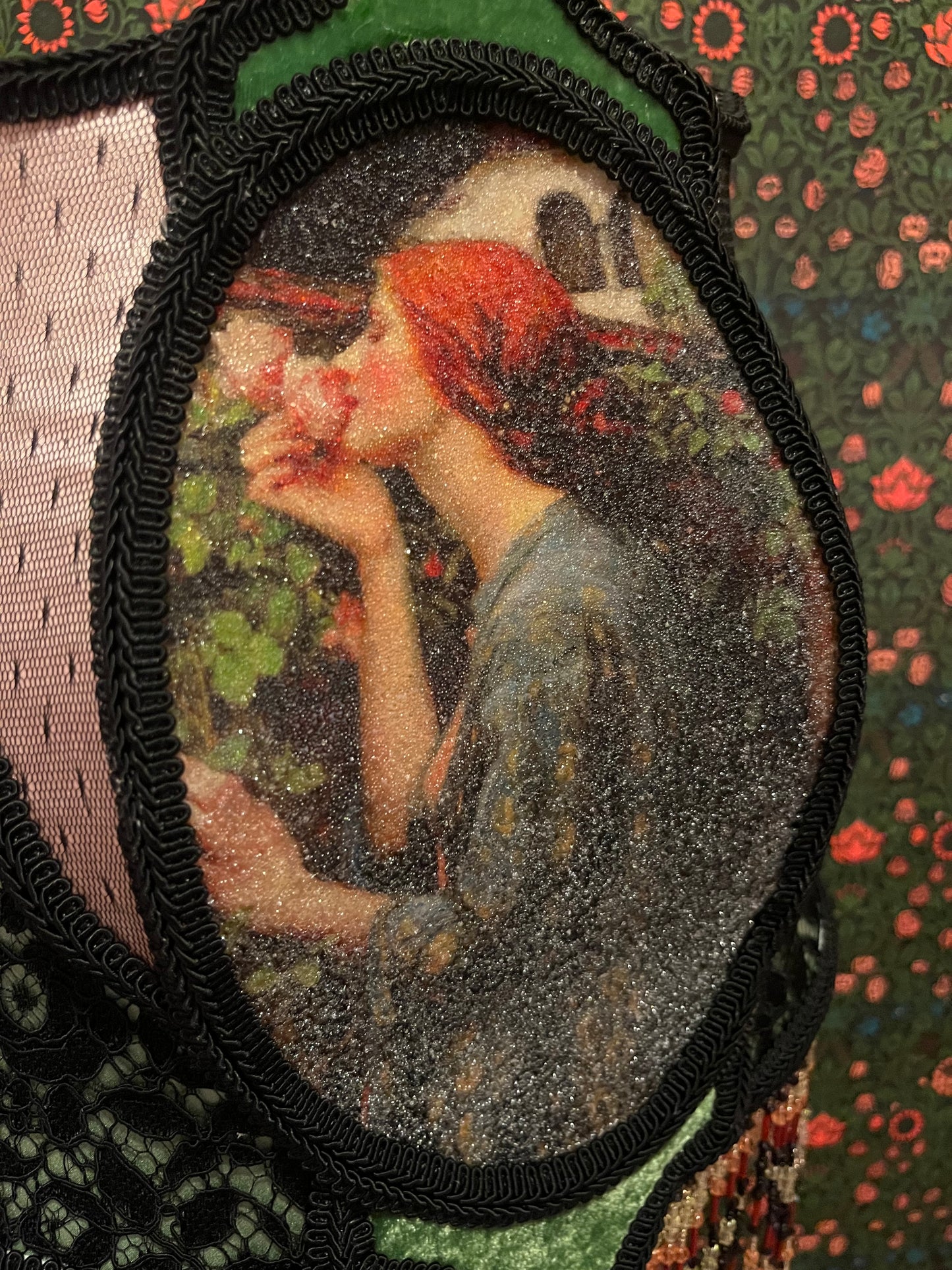 "The Soul of the Rose" Pre-Raphaelite Lampshade